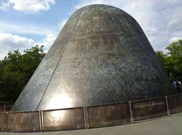 London Planetarium conical structure
